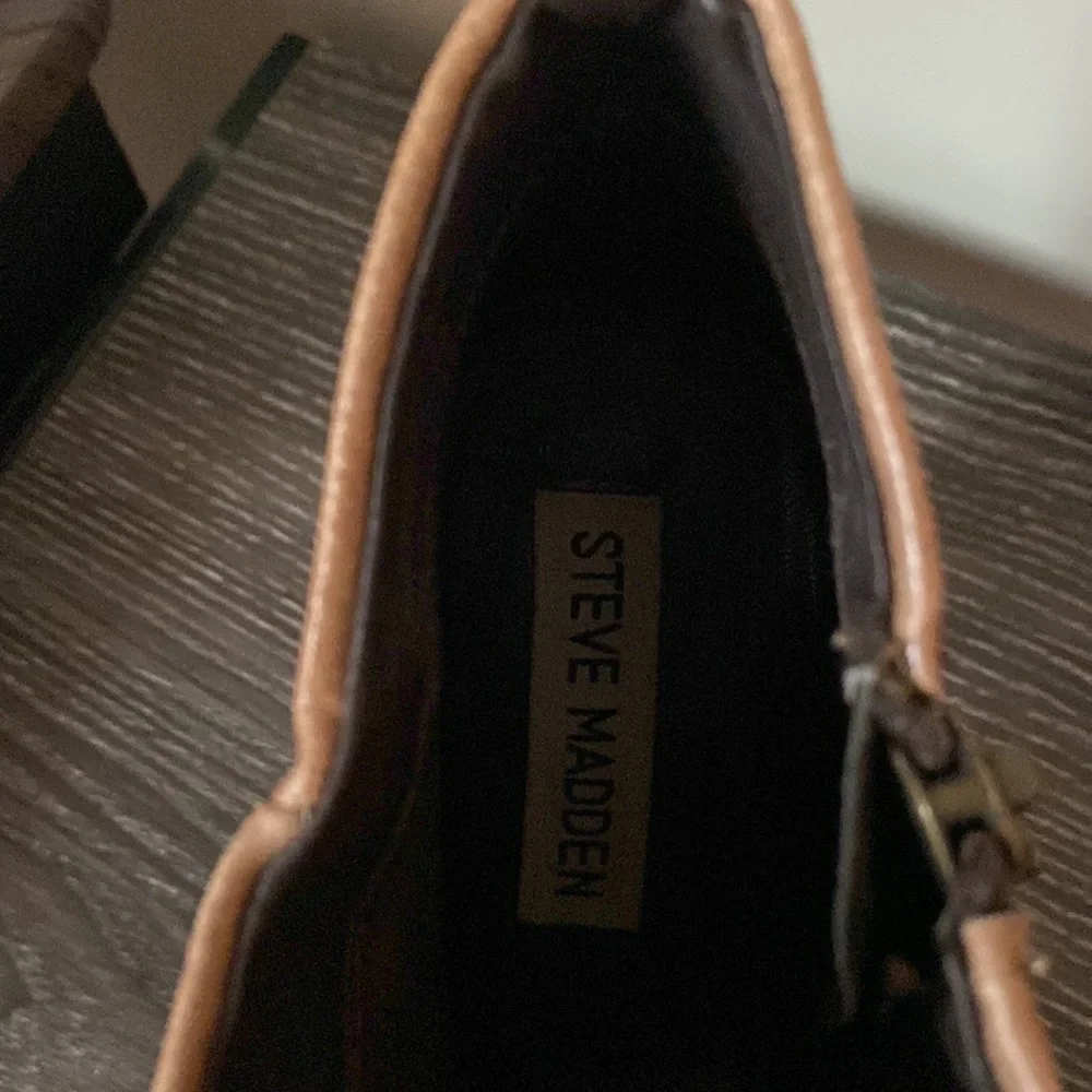 Steve Madden camel booties. - Picture 3 of 3